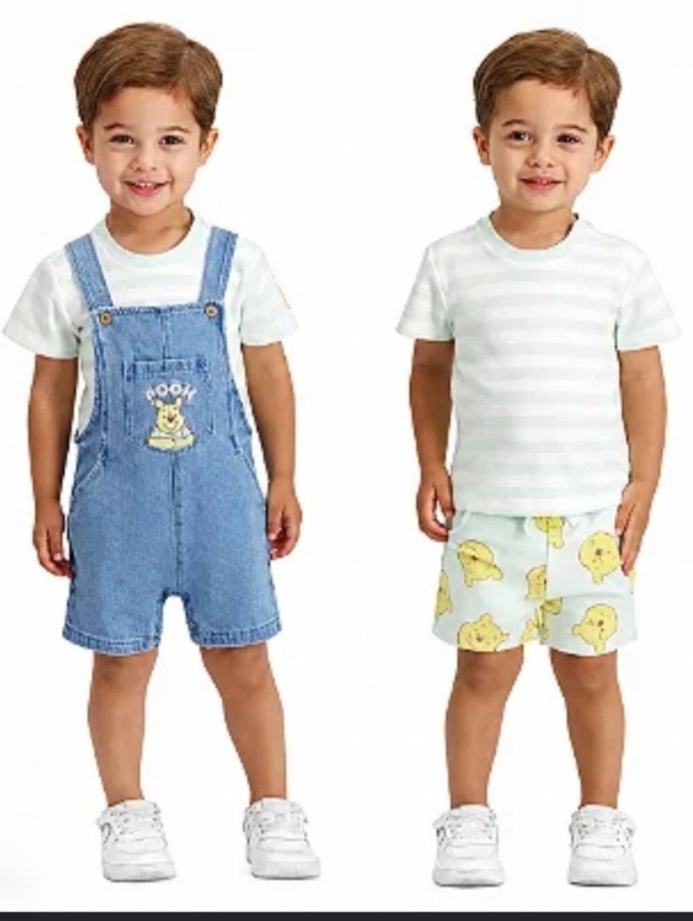 NWT Disney Winnie the Pooh Overalls Set